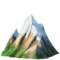 Snow-Capped Mountain emoji on Apple